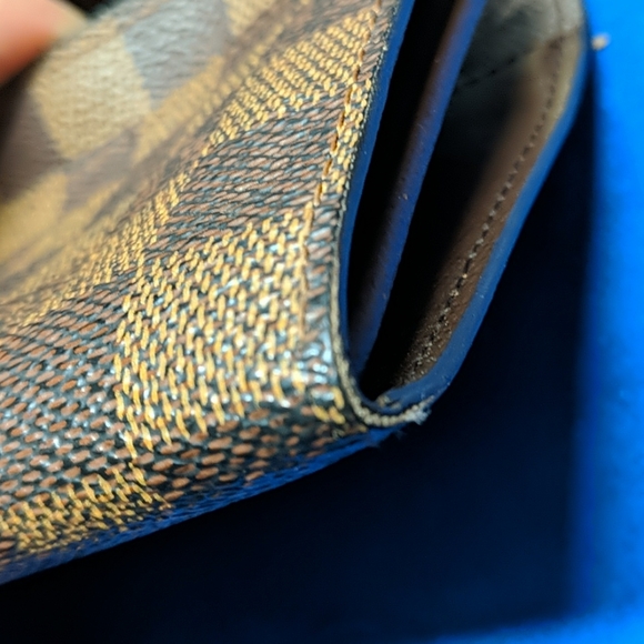 Louis Vuitton Damier Porte Feuille Sarah Long Bifo - Picture 10 of 11